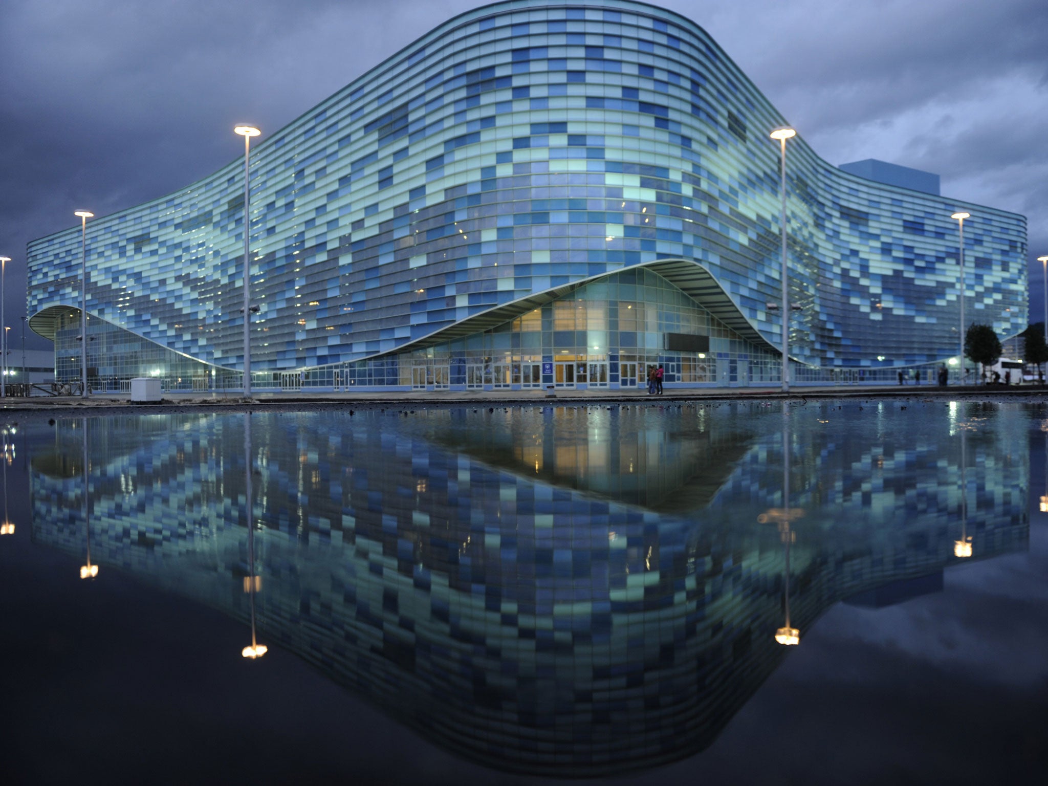 The great games: the Iceberg Skating Palace arena in the Olympic Park in Sochi