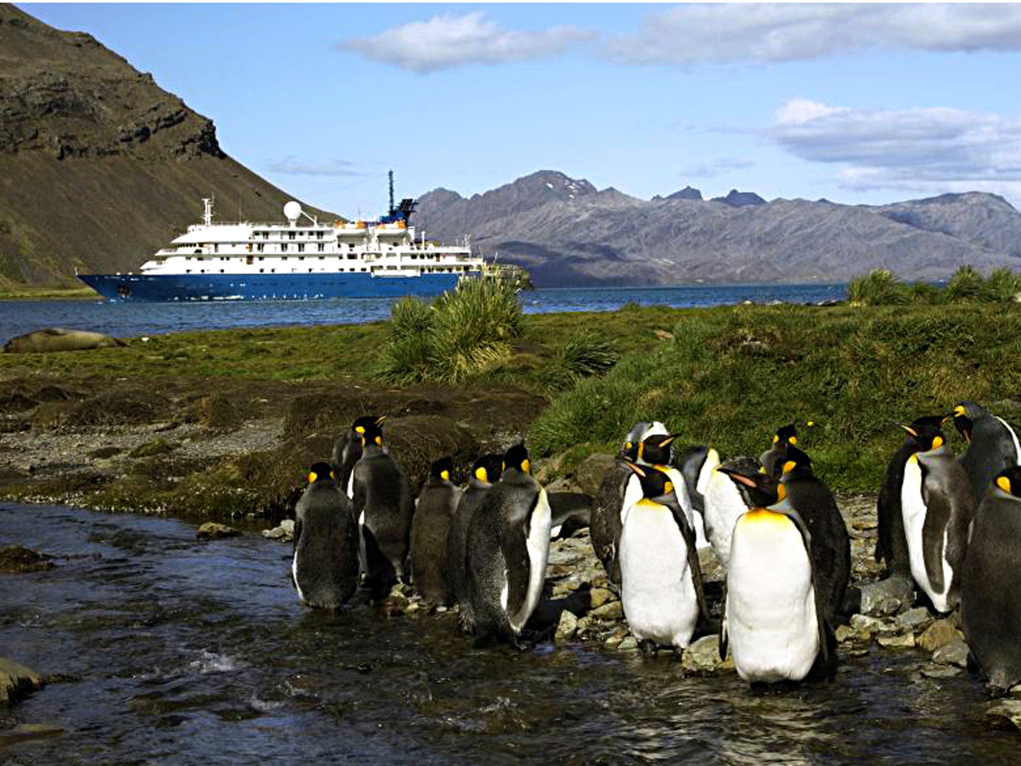 The height of the southern hemisphere summer is the time to visit Antarctica