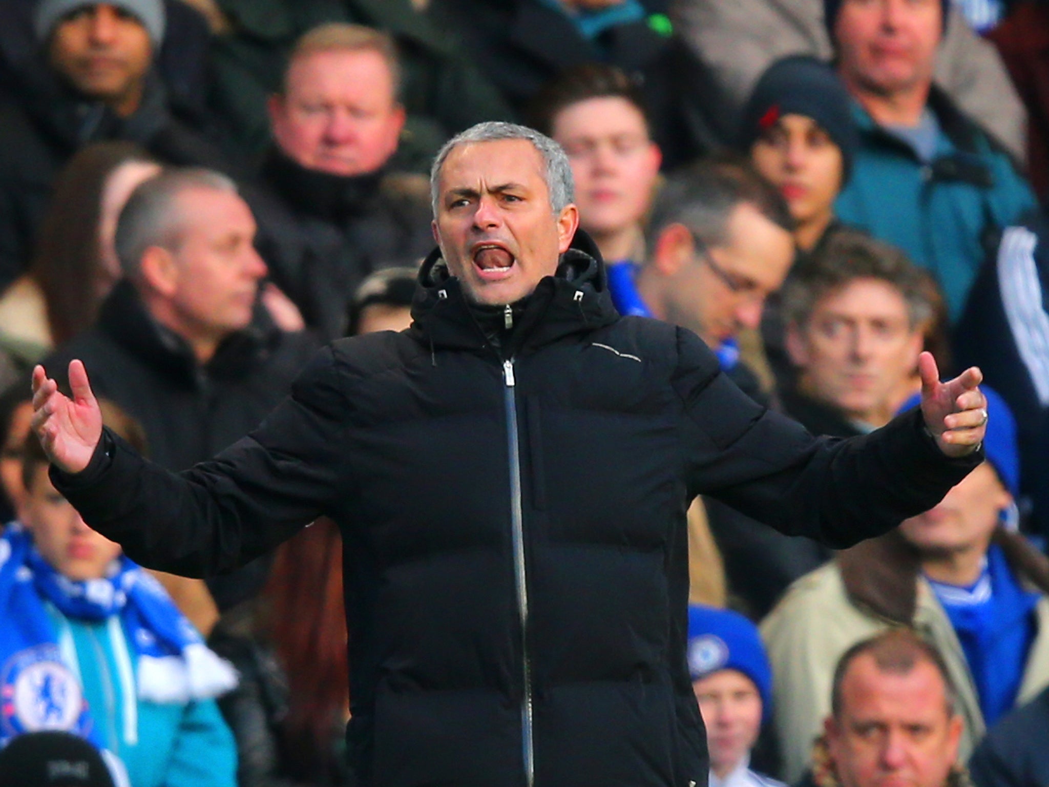Jose Mourinho will hope to guide his Chelsea team to victory against Southampton