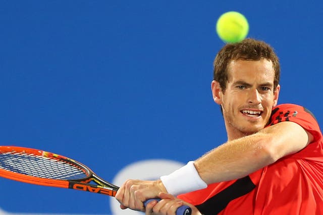 Andy Murray recorded his first win since his comeback from injury after he beat Stanislas Wawrinka in straight-sets