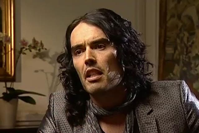 Russell Brand, who preached revolution on ‘Newsnight’