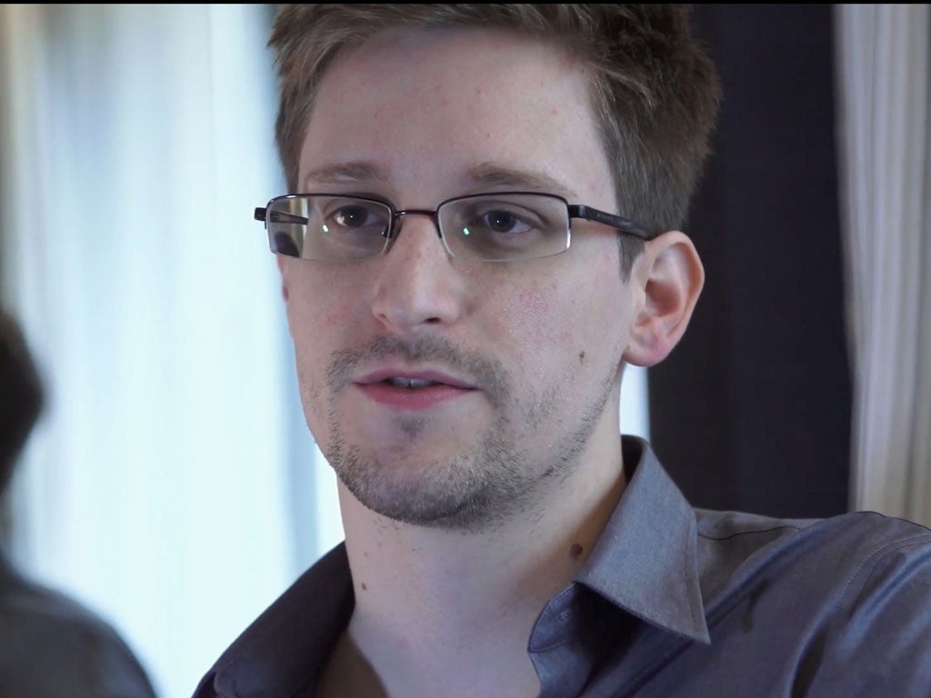 Edward Snowden who leaked NSA files