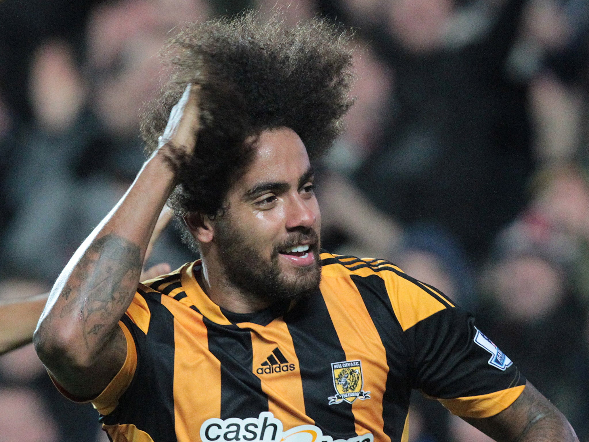 Tom Huddlestone said he would not cut his hair until he scored for Hull
