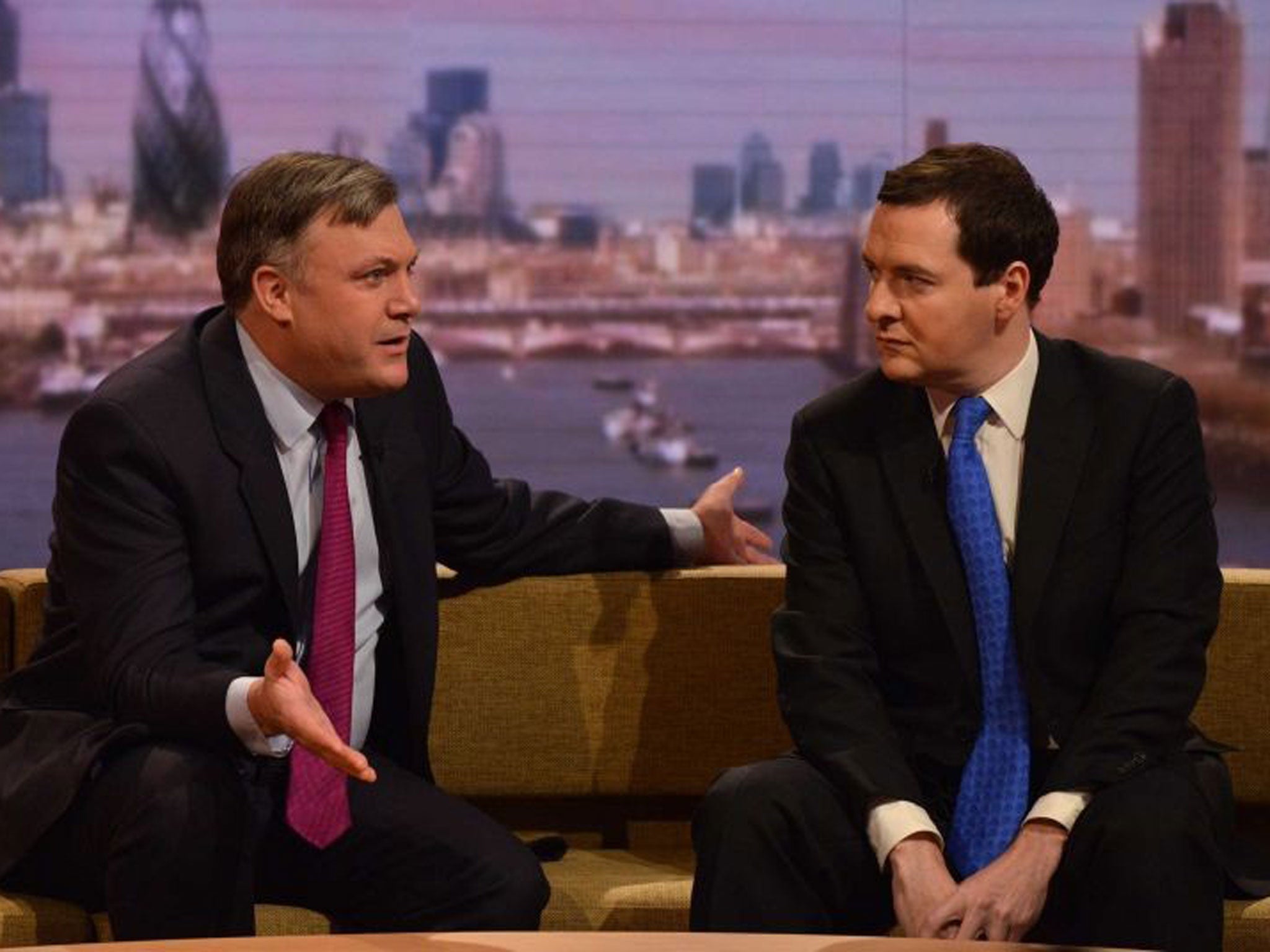 Ed Balls and George Osborne are both disliked by the public