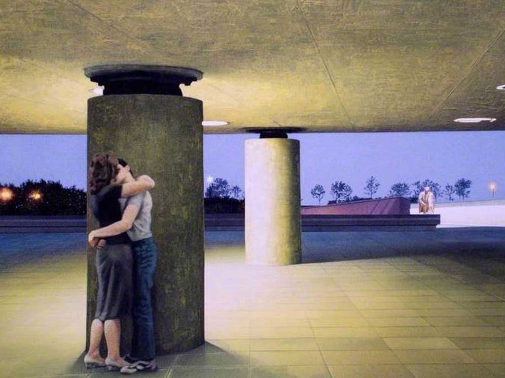 ‘Underpass’ (1983) by Boyd &amp; Evans (Boyd &amp; Evans/Buckinghamshire County Museum)