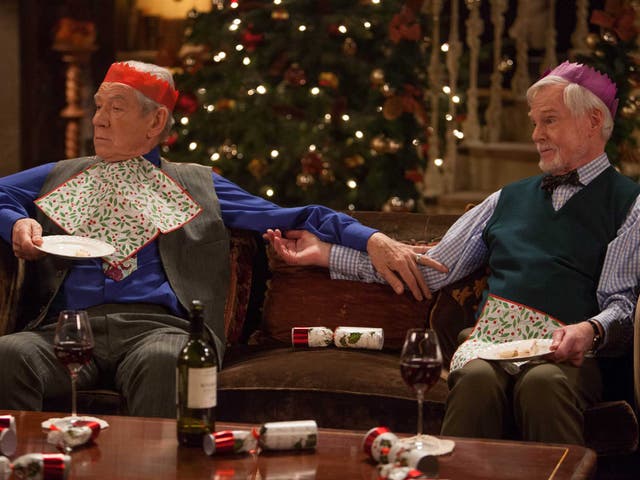 Ian McKellen and Derek Jacobi in the Vicious Christmas special