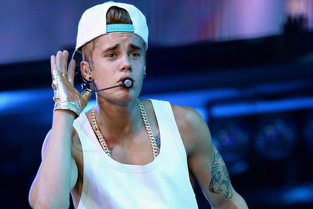 Justin Bieber encouraged his fans to download the NHS Choir's charity single