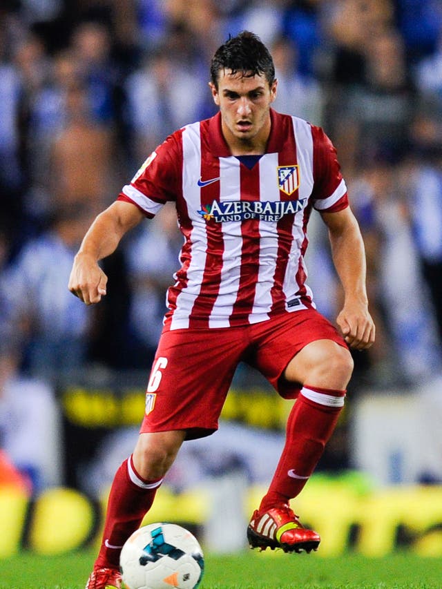 United manager David Moyes has been watching the Atletico Madrid midfielder Koke