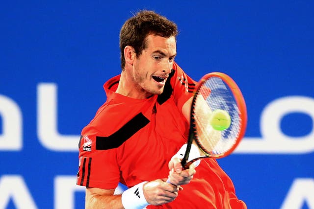 Andy Murray says the true test of his back will be when he meets the leading players 