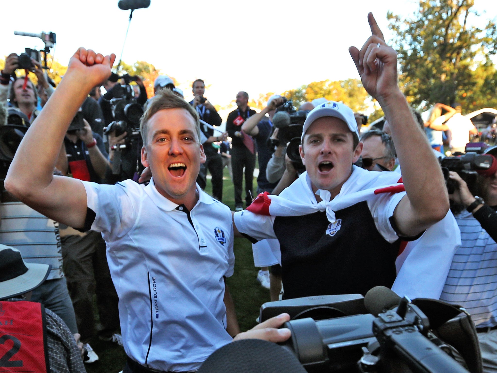 Ian Poulter and Justin Rose will be aiming for more Ryder Cup success