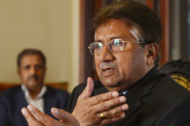 Pakistan's former military ruler Pervez Musharraf denounced treason charges against him as a 'vendetta'