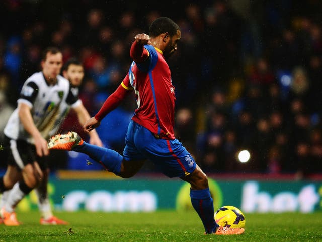 Jason Puncheon scores from the spot