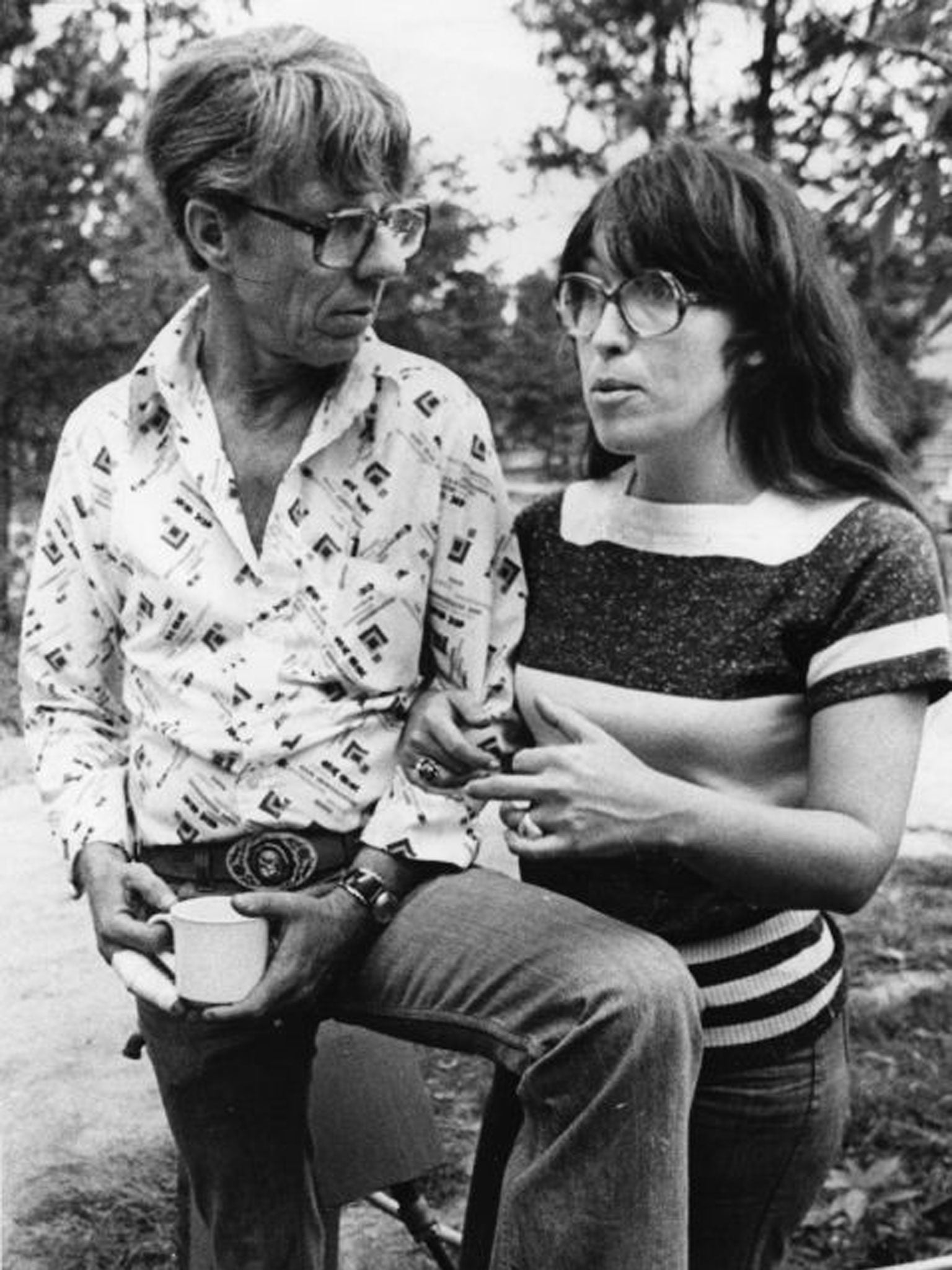 The first novel of Janet Dailey (here pictured with her husband) published in 1976 sold more than a million copies