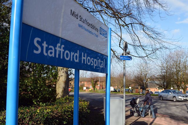 Dr Fox said doctors and nurses were partly responsible for incidences of poor care, referring to the Stafford Hospital scandal