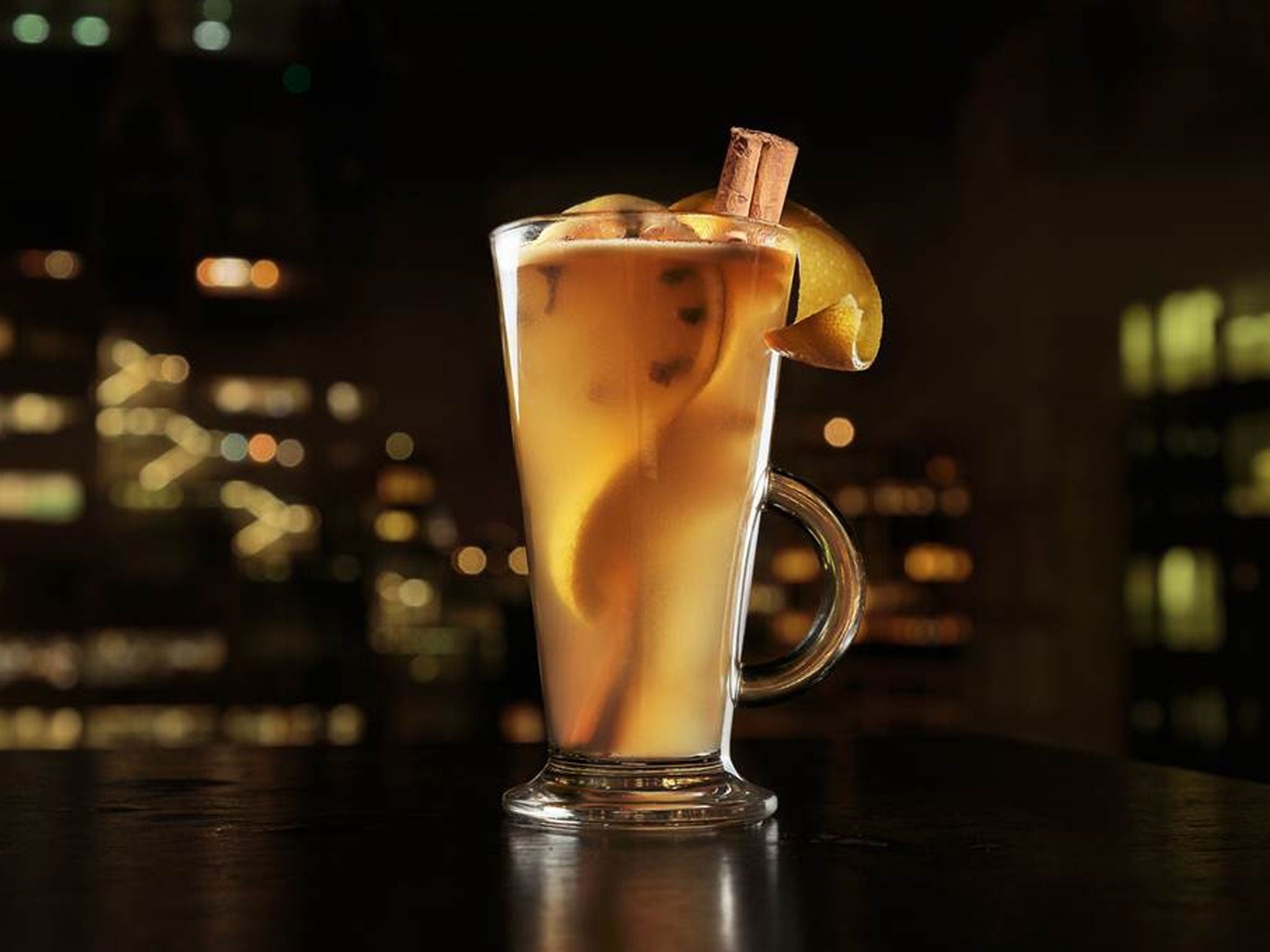 Spicy: DoubleTree by Hilton Tower of London's Coconut Chai Hot Toddy