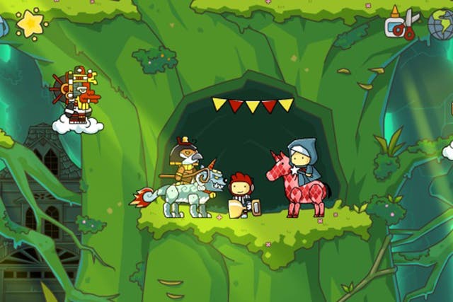 Scribblenauts Unlimited has finally come to the UK but lacks a strong competitive element