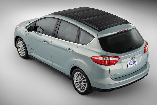The C-Max Solar Energi Concept Car will be unveiled at CES in Las Vegas next week.