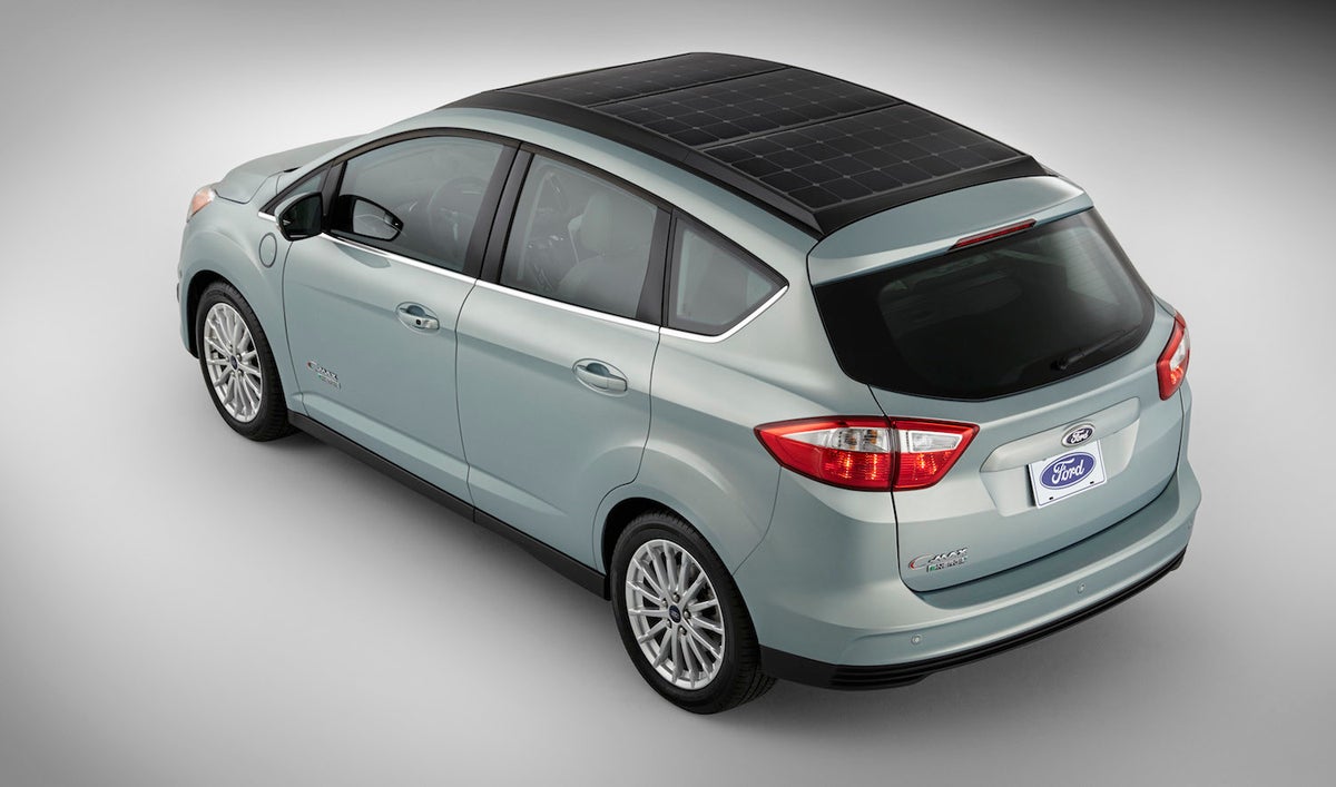 Ford To Reveal Solar Powered C Max Solar Energi Concept Car The Independent The Independent