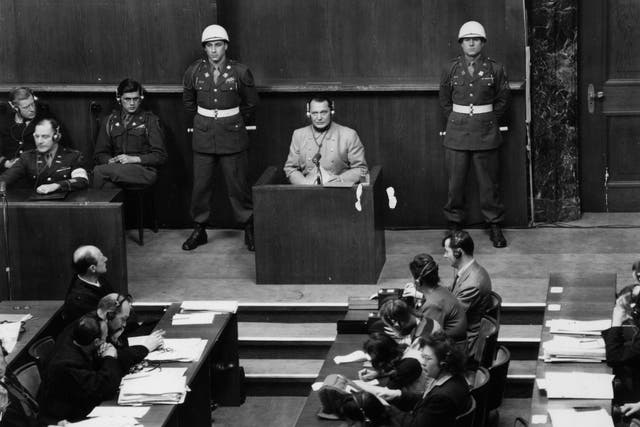 Evil can rise from anywhere: Hermann Göring at the International War Crimes Trial