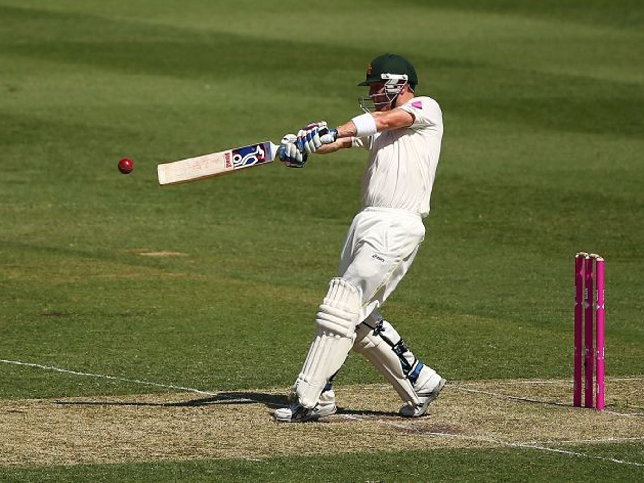 Brad Haddin made his fifth consecutive first-innings score of more than 50