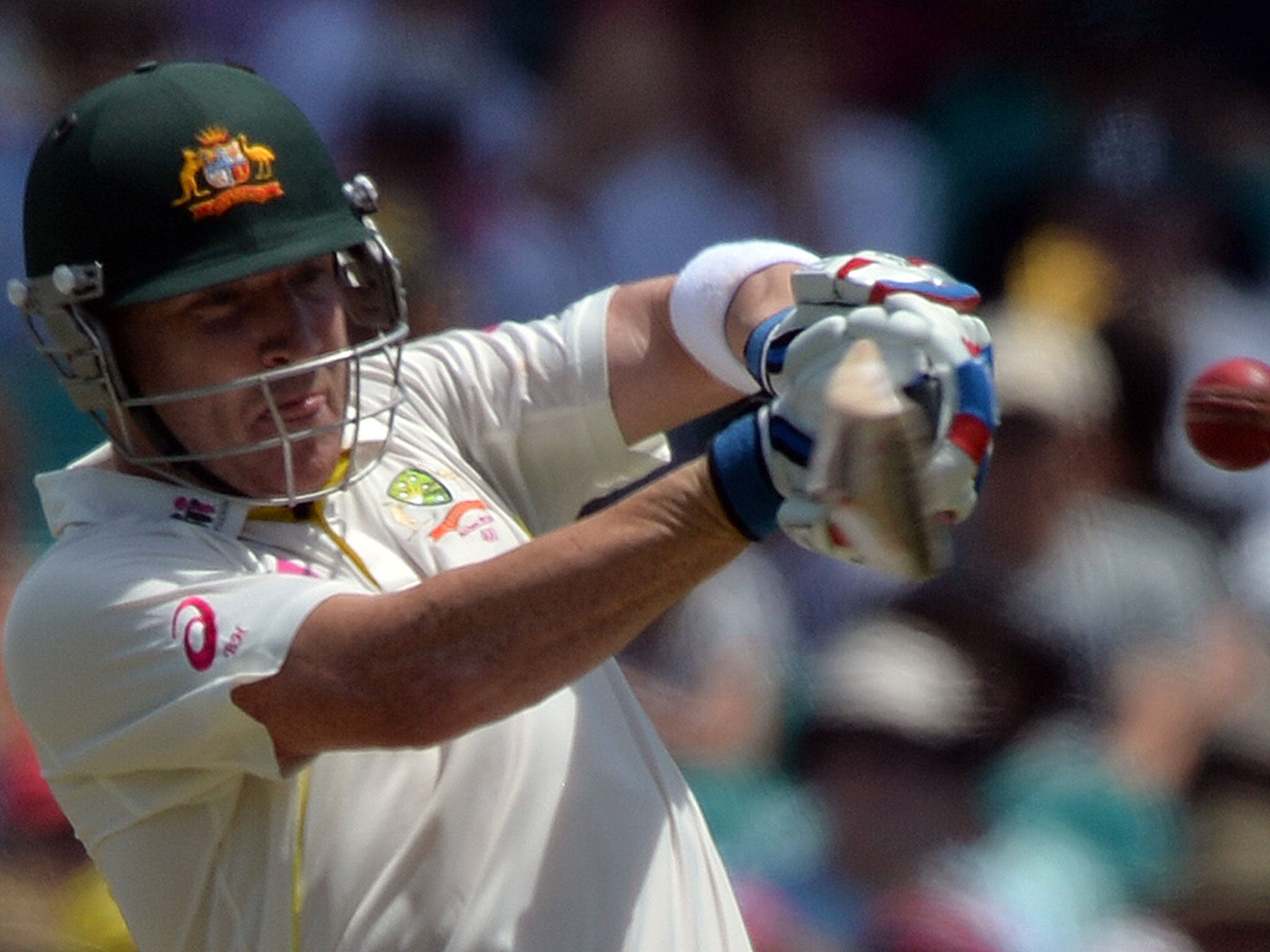 Australia wicket-keeper Brad Haddin scored yet another half-century as he hit 75 in the fifth and final Ashes Test against England