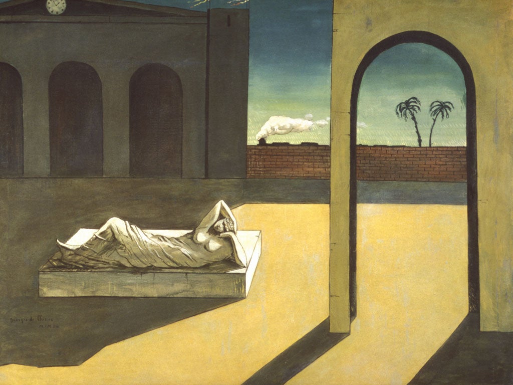 Giorgio de Chirico's "The Soothsayer’s Recompense"