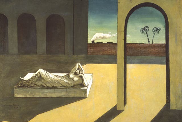 Giorgio de Chirico's "The Soothsayer’s Recompense"