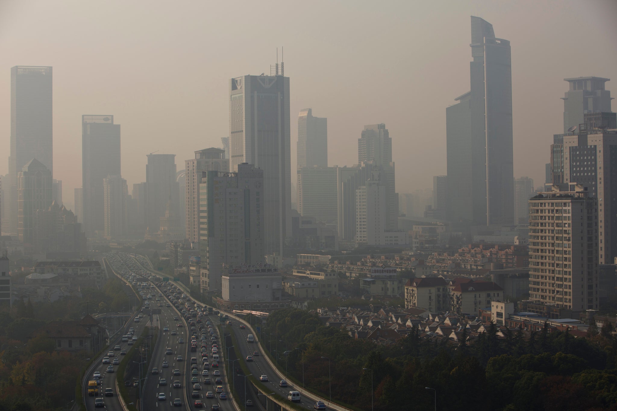 Beijing smog: we've seen population growth but at the cost of possibly irreversible environmental damage.