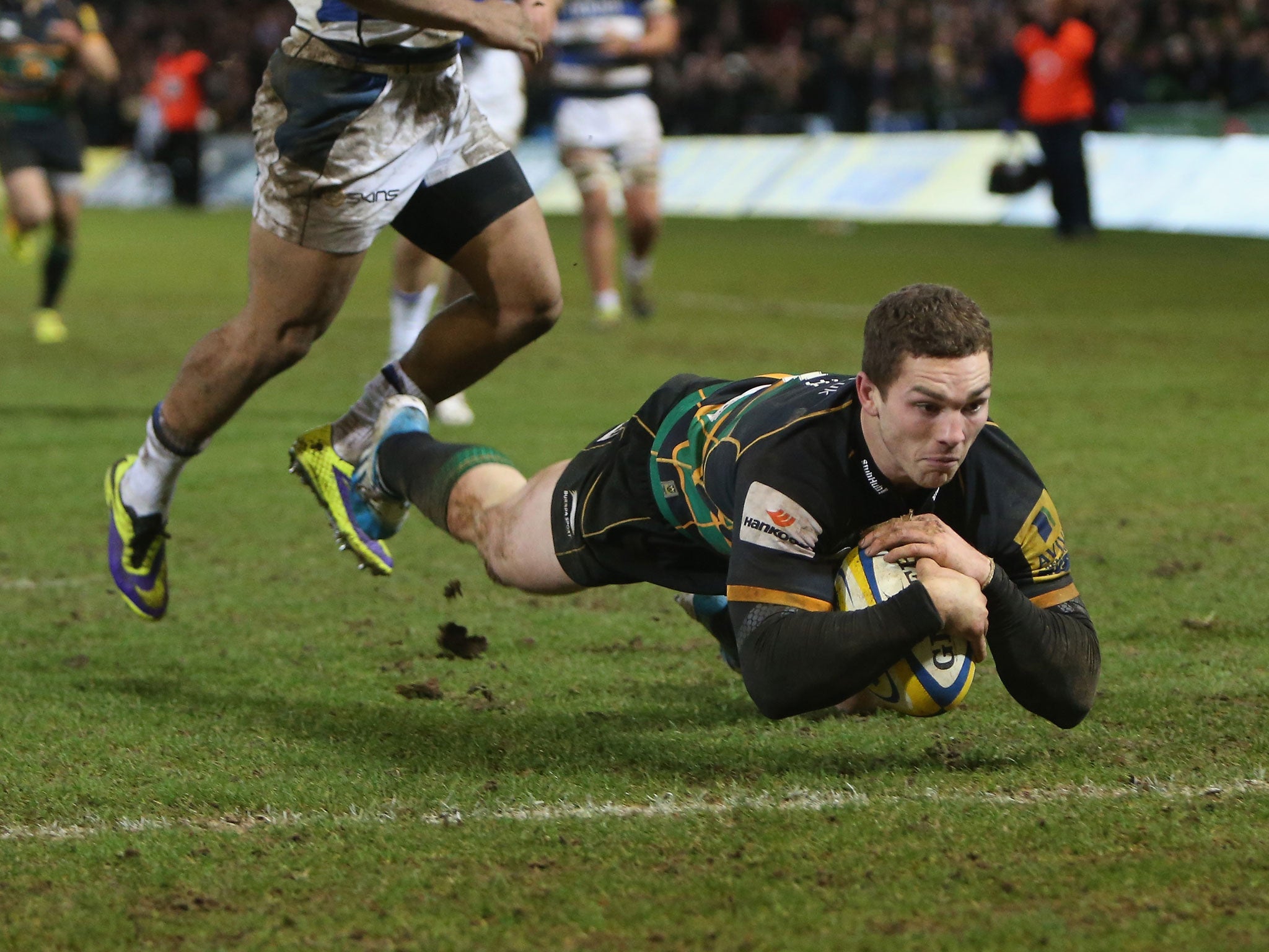 Northampton's George North has slotted well in at the club