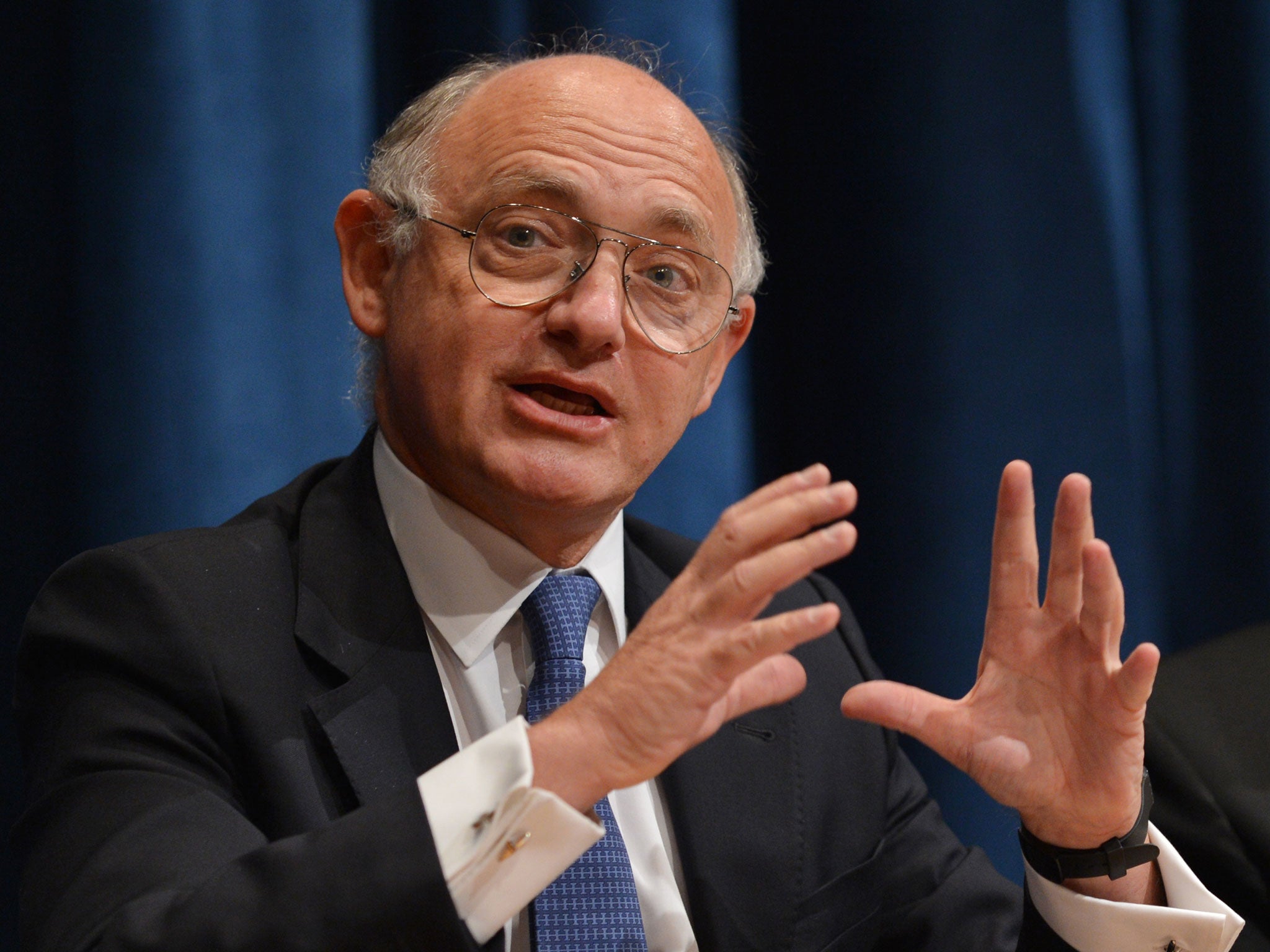 Héctor Marcos Timerman, Argentina's Foreign Minister, speaks at a press conference March 26, 2013 at United Nations headquarters in New York.