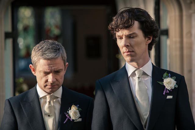  Sherlock series three has been named the BBC's most popular drama in a decade