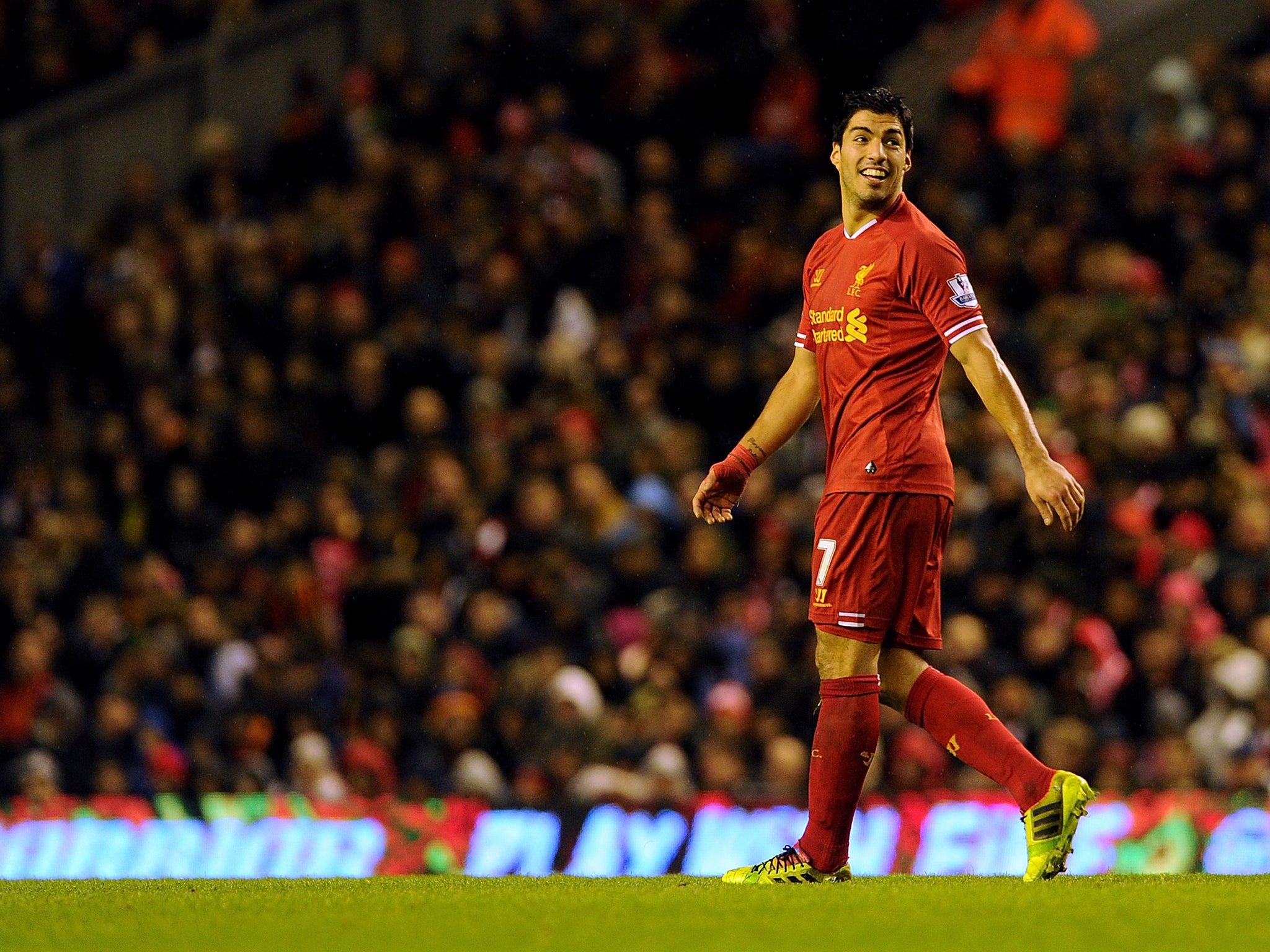 Liverpool striker Luis Suarez has been identified as the key threat by Oldham Athletic manager Lee Johnson