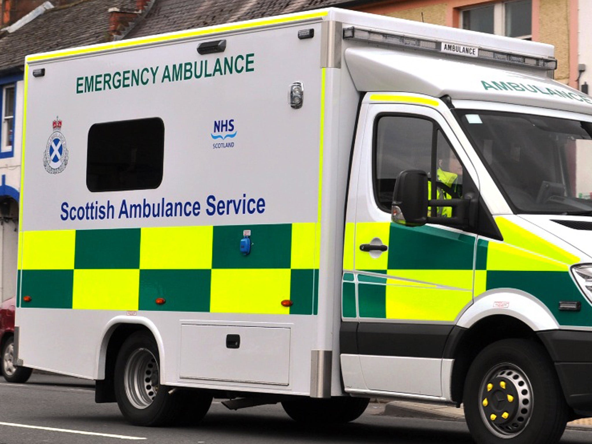 Police were notified by ambulance crew about "serious incident" involving toddler in Fife