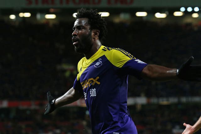 Wilfried Bony is expected to be in action for Swansea against Cardiff