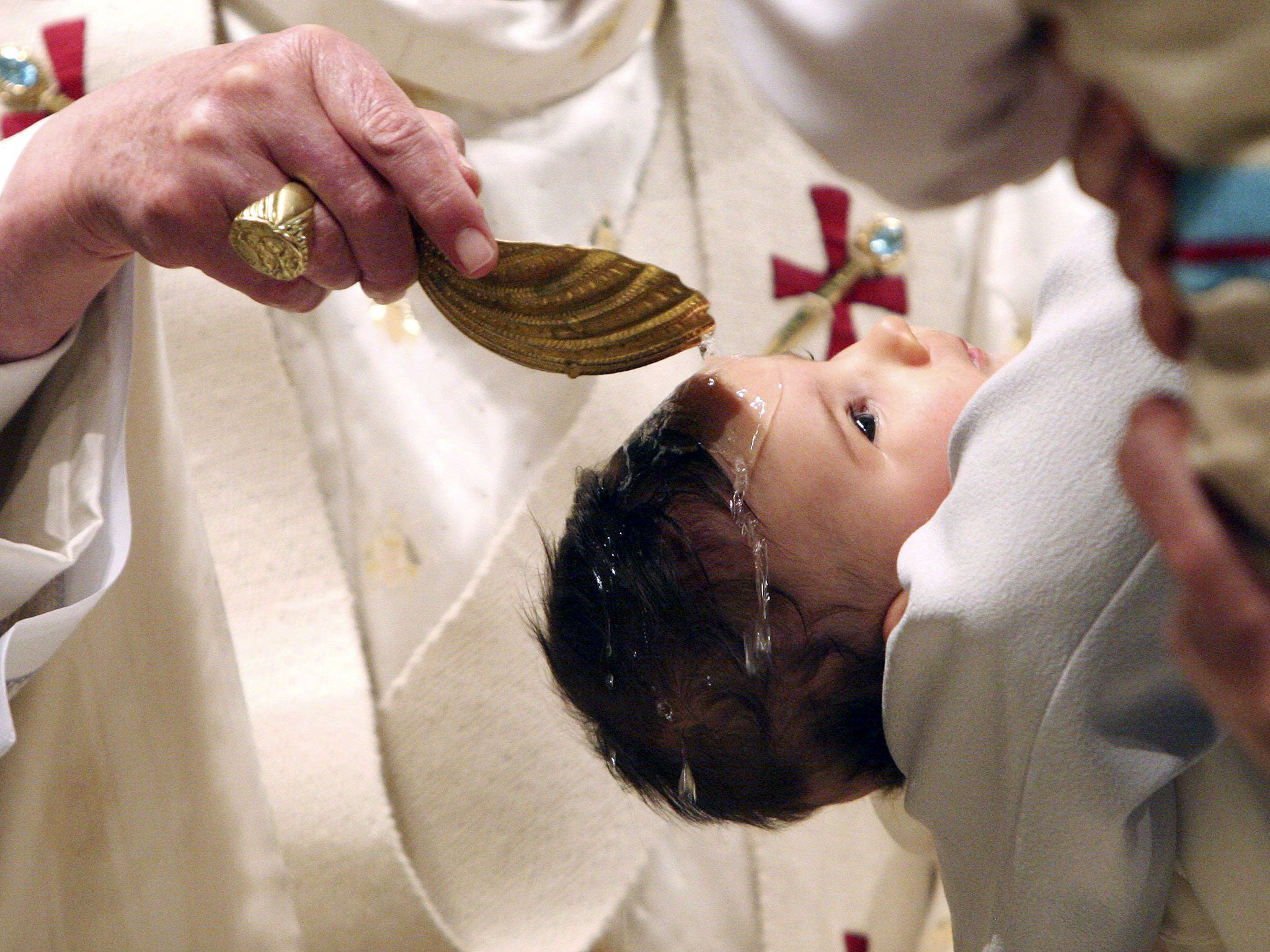 The Church of England has been accused of 'dumbing down' the baptism service, one of the cornerstones of the faith, by changing its wording so parents and godparents no longer have to 'repent sins' and 'reject the Devil'