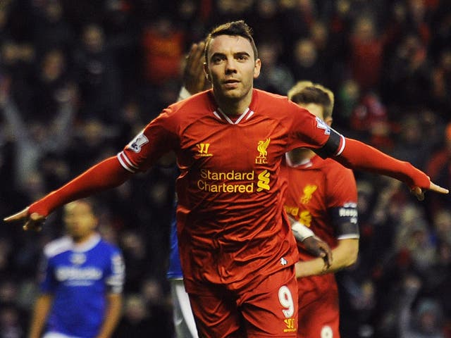 Iago Aspas scored the opening goal in Liverpool's 2-0 FA Cup win over Oldham Athletic