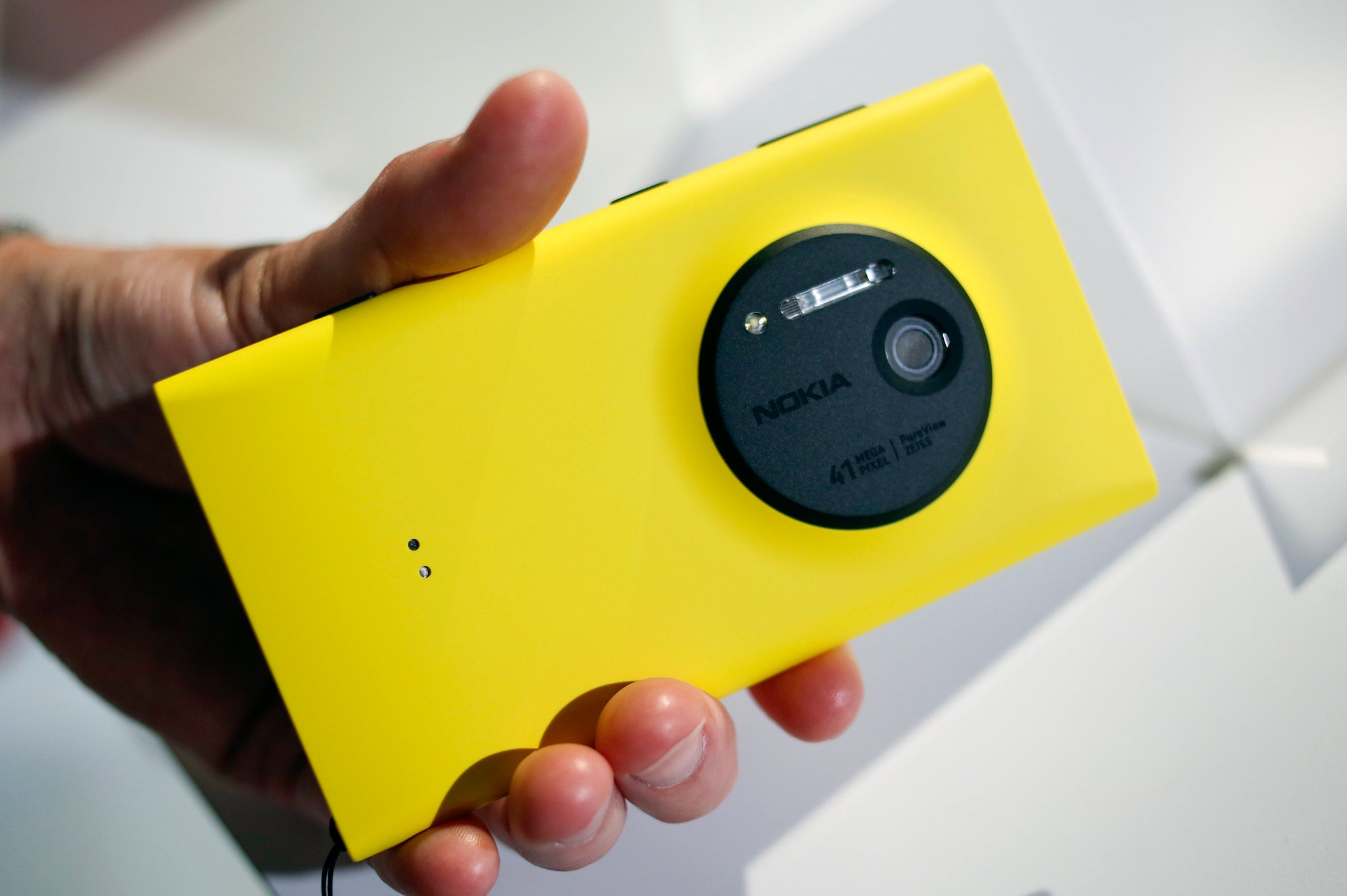 The Nokia Lumia 1020 allows you to cut down on what you carry by offering both phone and camera in one.