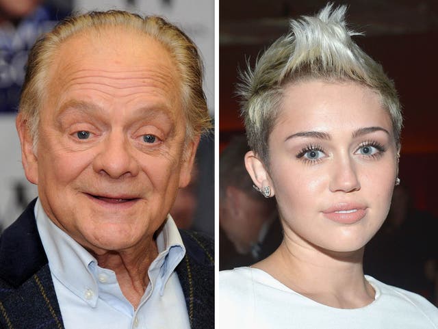 Quite why David Jason waded in on the whole ‘Miley Cyrus is a bad role model’ debate remains somewhat unclear.