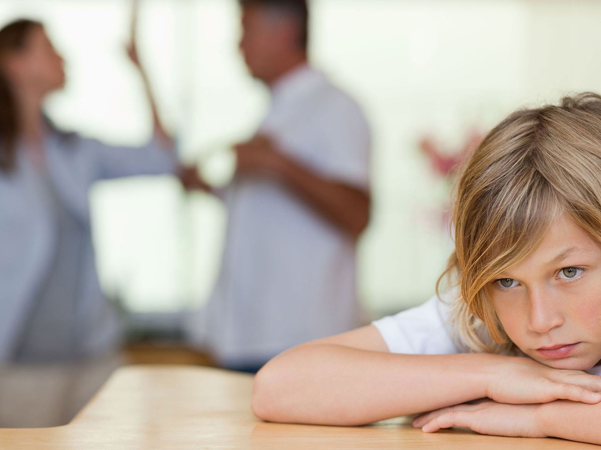 Breaking up badly: most parents want to minimise the impact their divorce has on their children