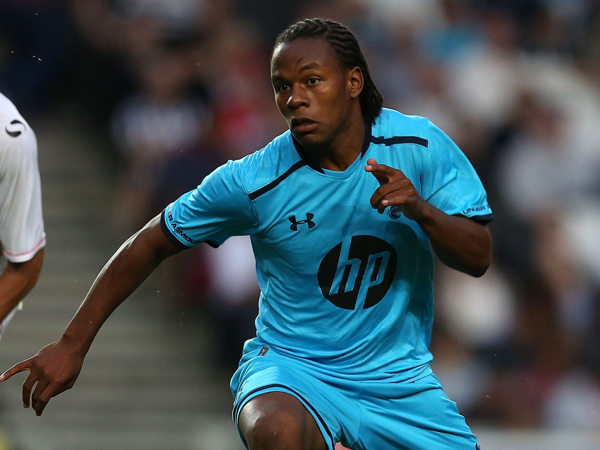 The Spurs striker Shaquile Coulthirst joined us on loan