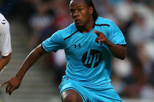 The Spurs striker Shaquile Coulthirst joined us on loan