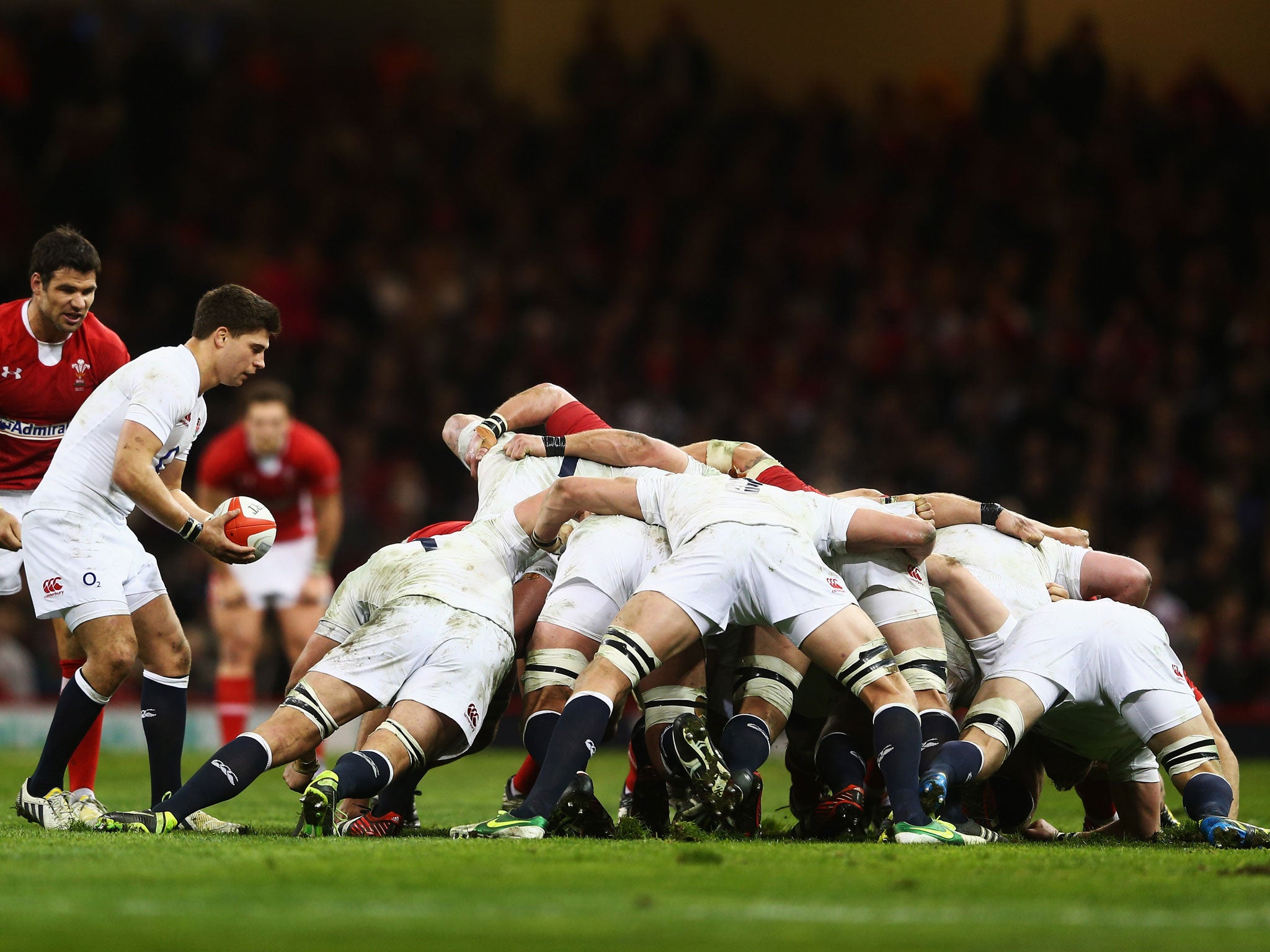 England and Wales during last year's Six Nations. New scrummaging laws that were introduced only a few months ago will be implemented before the first round of matches