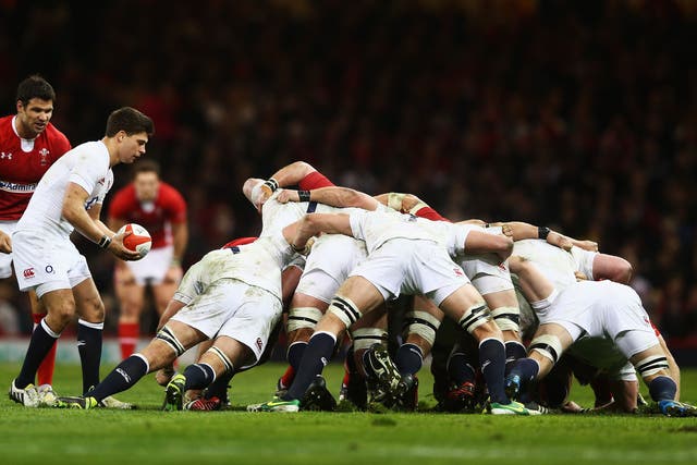 England and Wales during last year's Six Nations. New scrummaging laws that were introduced only a few months ago will be implemented before the first round of matches