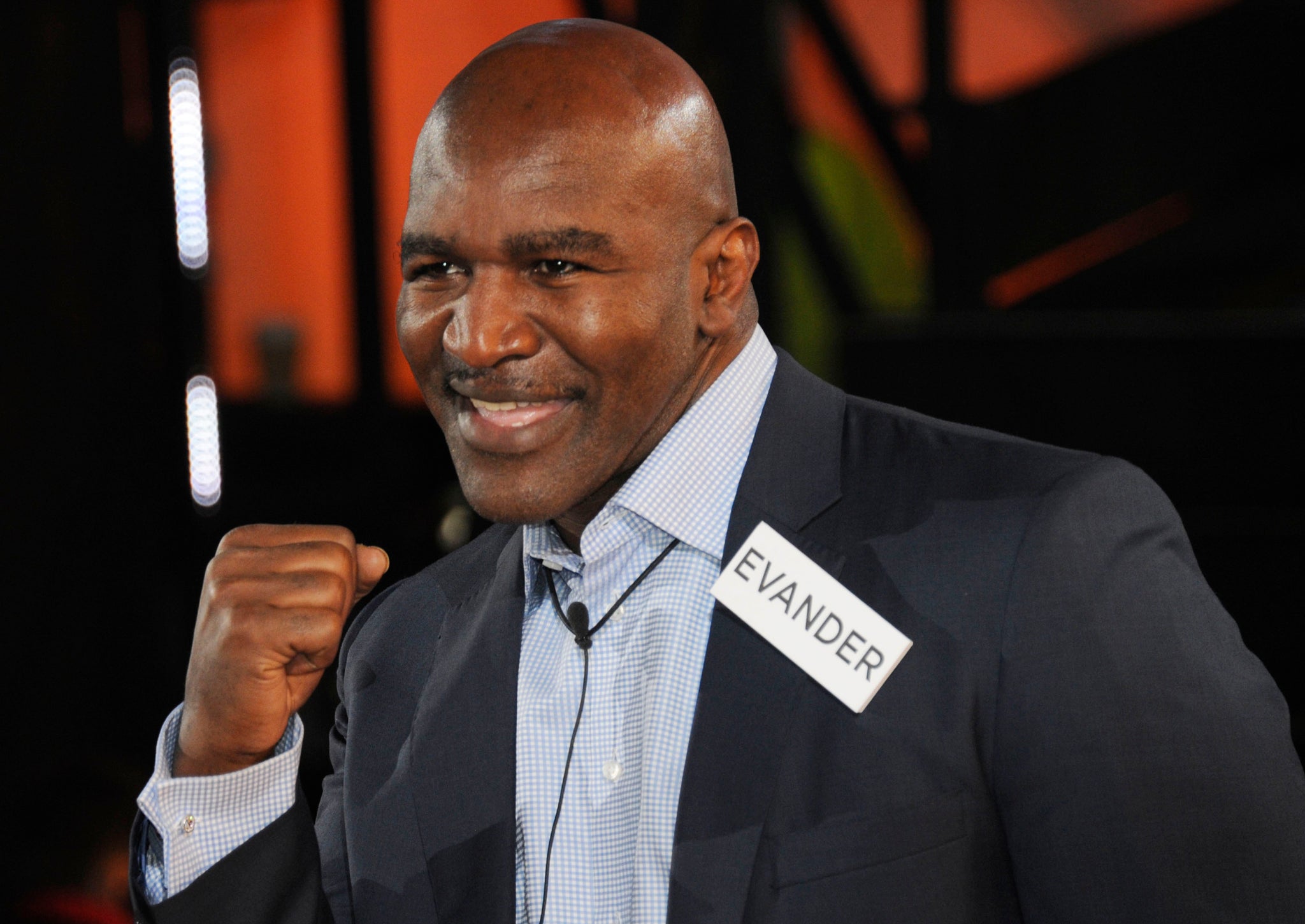 Evander Holyfield sparked controversy shortly after entering the Celebrity Big Brother house