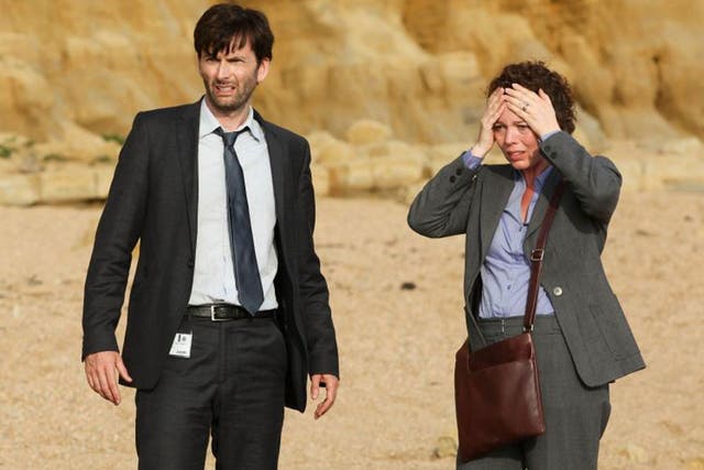 Could it be Broadchurch's night? David Tennant and Olivia Colman are both up for awards with the ITV show nominated for Best Drama