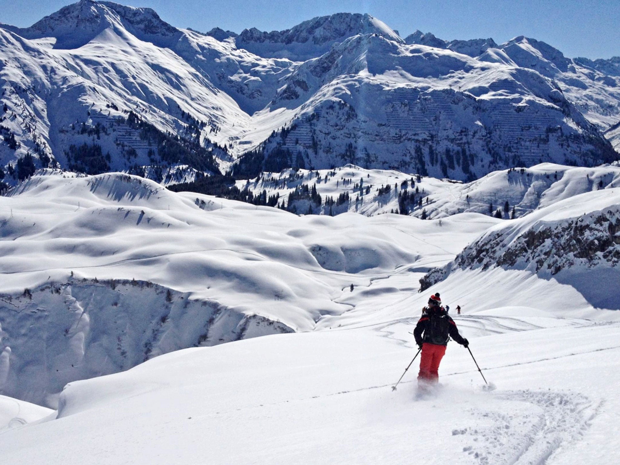 The best of Lech: skiing the surrounding pistes