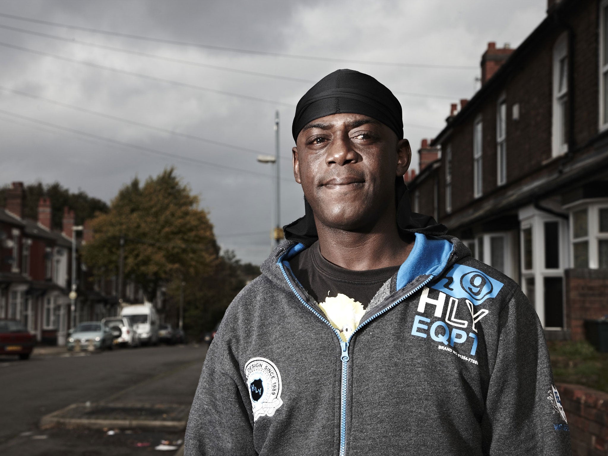 Channel 4's series claims to shed light on life on benefits for residents of the street, including Smoggy pictured here