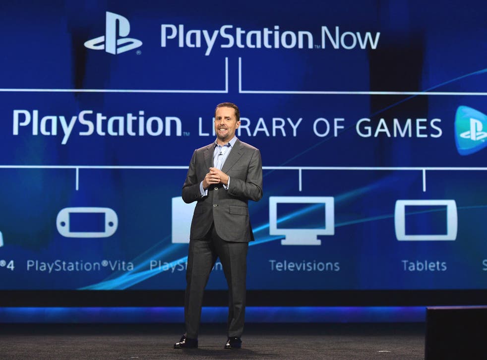 Sony Computer Entertainment President and Group CEO Andrew House, executive in charge of Sony Network Entertainment, introduces PlayStation Now