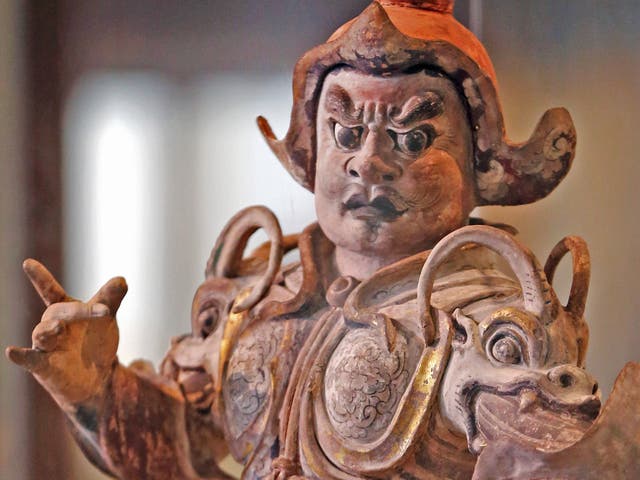 Figures such as this 7th or 8th century tomb guardian show a new side to China