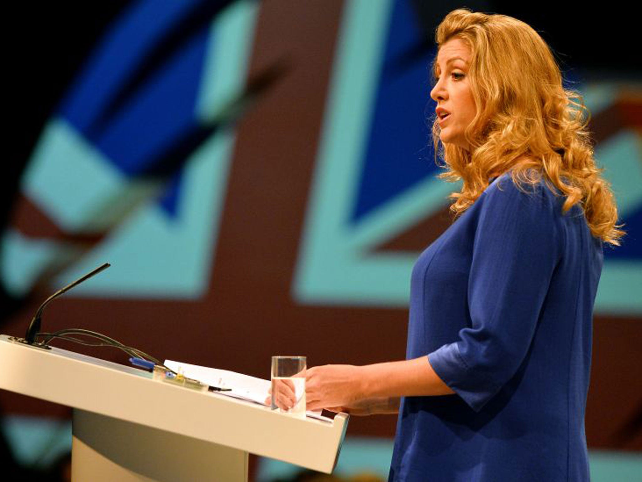 Minister for Disabled People Penny Mordaunt. Her Department for Work & Pensionsis Kryptonite to many disabled people